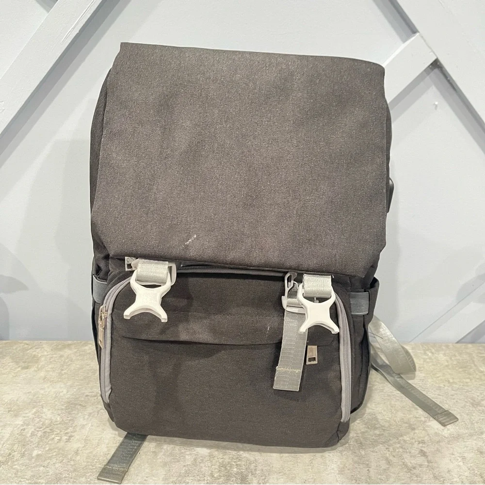 Black Diaper Backpack